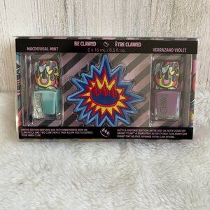 NEW Claw Money & Co. Be Clawed Nail Polish Gift Set | 2x Nail Polish & Patch